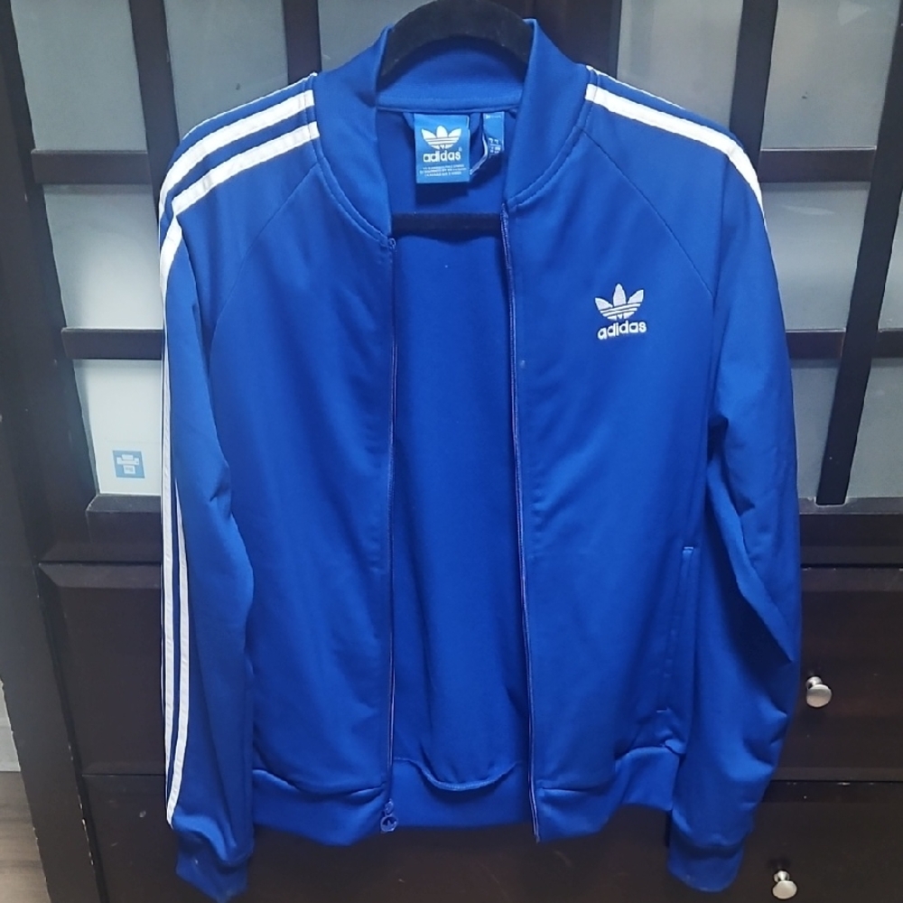 Adidas Royal Blue Men's Track Jacket